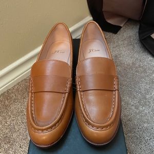 J Crew leather penny loafer size 8.5
